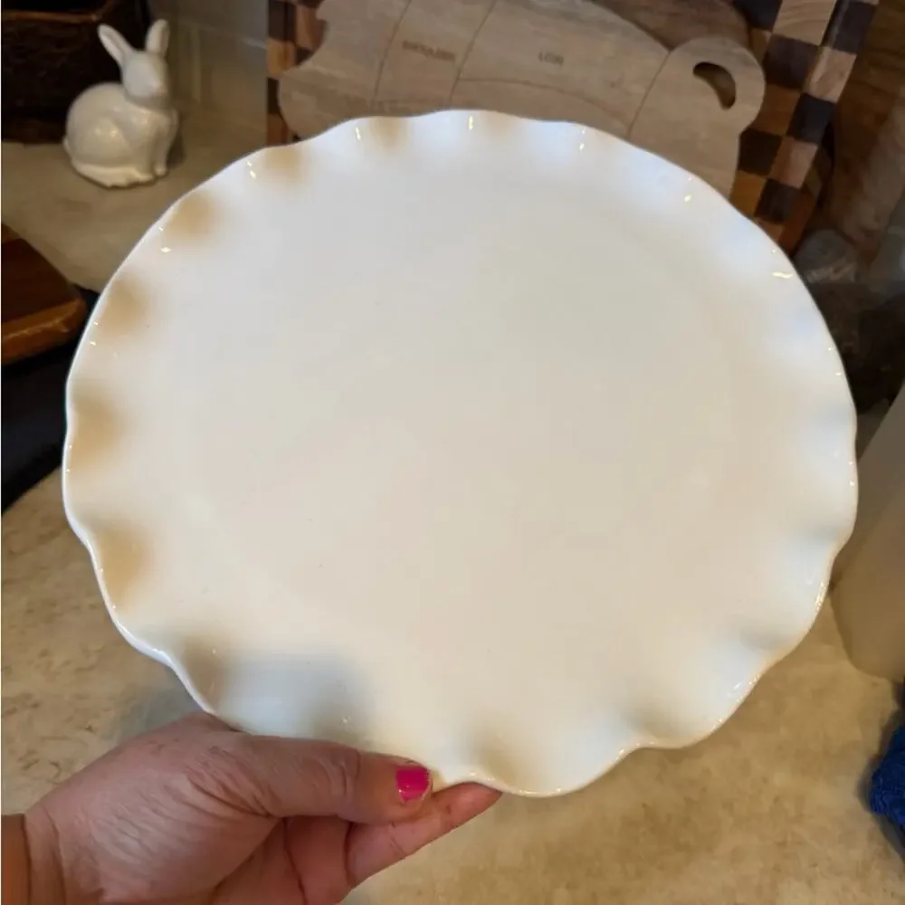Woodland Cake plate fox